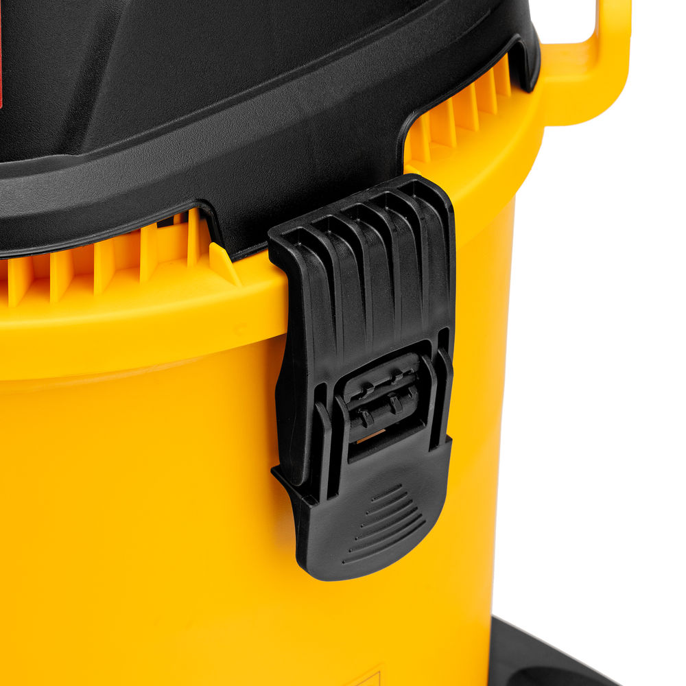 Пылесос строительный RVC20, 1400 Вт, бак 20 л, шланг 3 м, розетка с автосинхр. Denzel (28202)