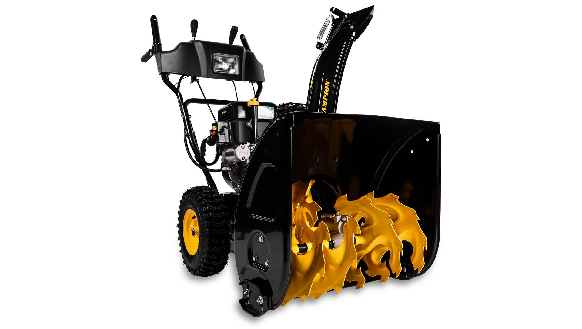 Снегоотбрасыватель CHAMPION ST656BS (6,5лс B&S950 56см 6F/2R колеса 3л, 77,5кг эл.стартер, фара) (ST656BS)