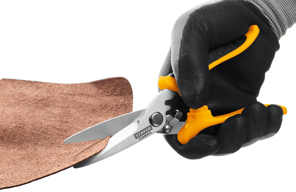 Ножницы технические универсальные COBRA, 200 мм STAYER Professional 23227