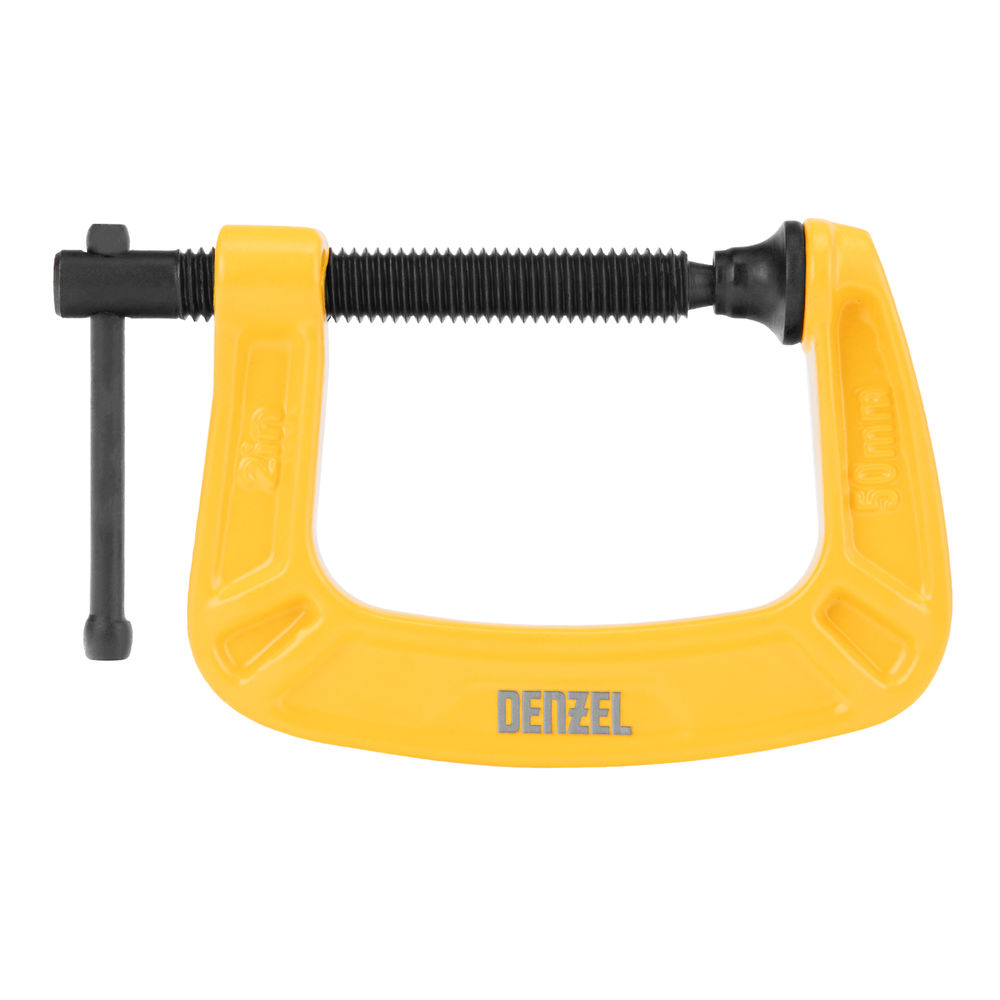 Струбцина G-образная, усиленная, 50 мм Denzel (20641)