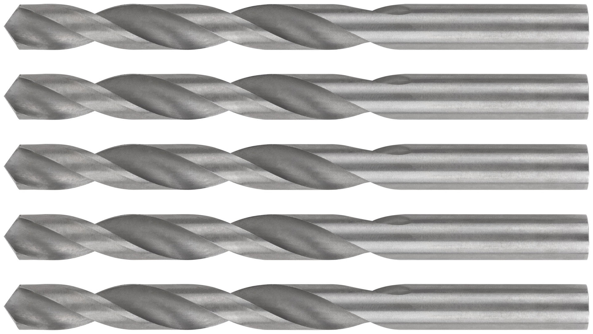 Сверла по металлу HSS, угол заточки 118°, 12,0 x 151 мм, (5 шт.) (35580М)