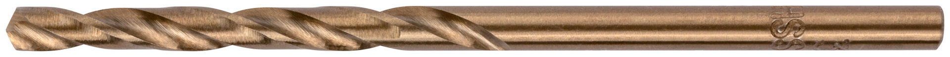 Сверла по металлу HSS с добавкой кобальта 5% Профи 3,0 мм (10 шт.) (33930)