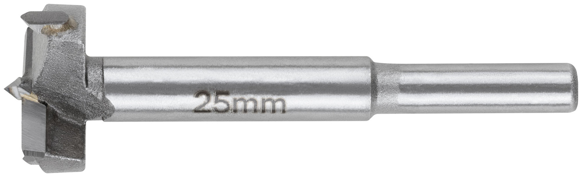 Сверло Форстнера (фреза) с карбидными вставками 25 мм (36524)