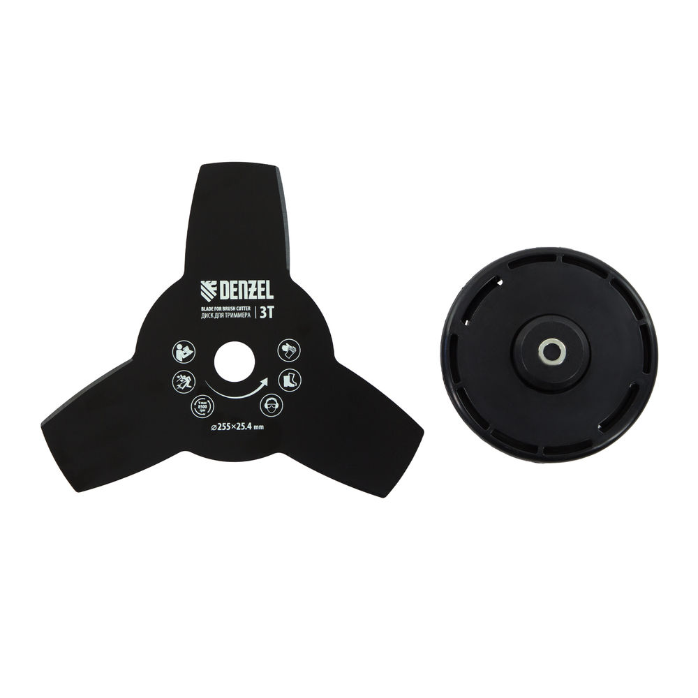 Триммер бензиновый DR-43, 43 см3, неразъемная штанга, состоит из 2 частей Denzel (96273)