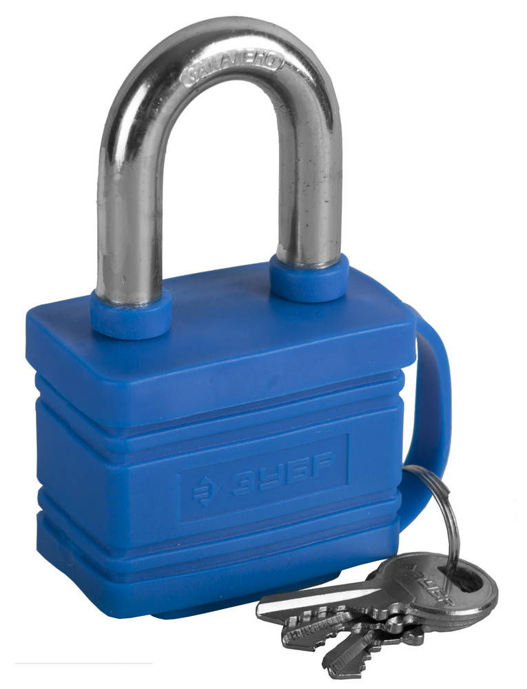 Замок навесной всепогодный 40 мм ЗУБР 37211-40