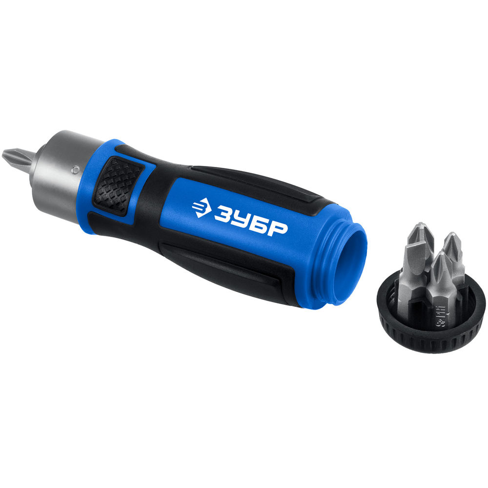 Отвертка реверсивная с насадками 6 предм. ЗУБР 25171