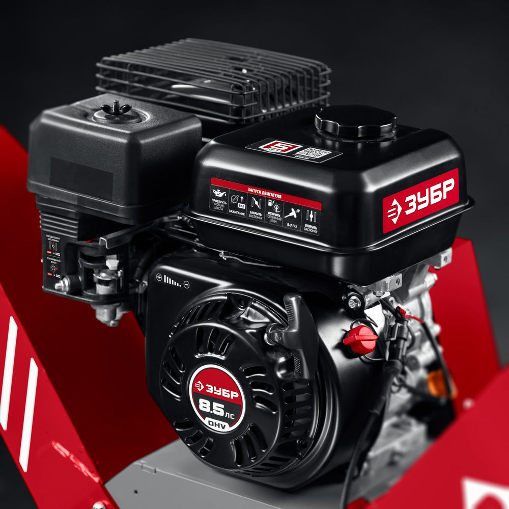 Измельчитель садовый бензиновый 90 мм ЗУБР БИС-90