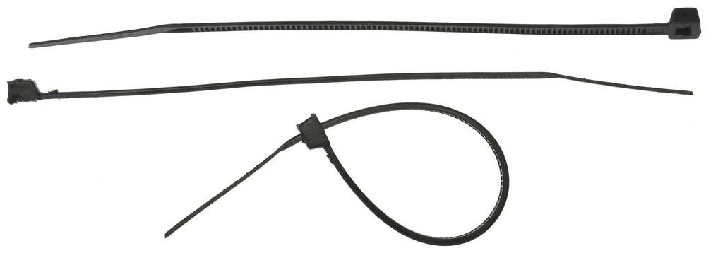 Кабельные стяжки черные КС-Ч2, 2.5 x 100 мм, нейлон РА66, 50 шт ЗУБР Профессионал 4-309037-25-100