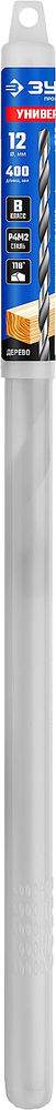 Опалубочное универсальное сверло 12 x 400 мм ЗУБР Универсал 29390-400-12