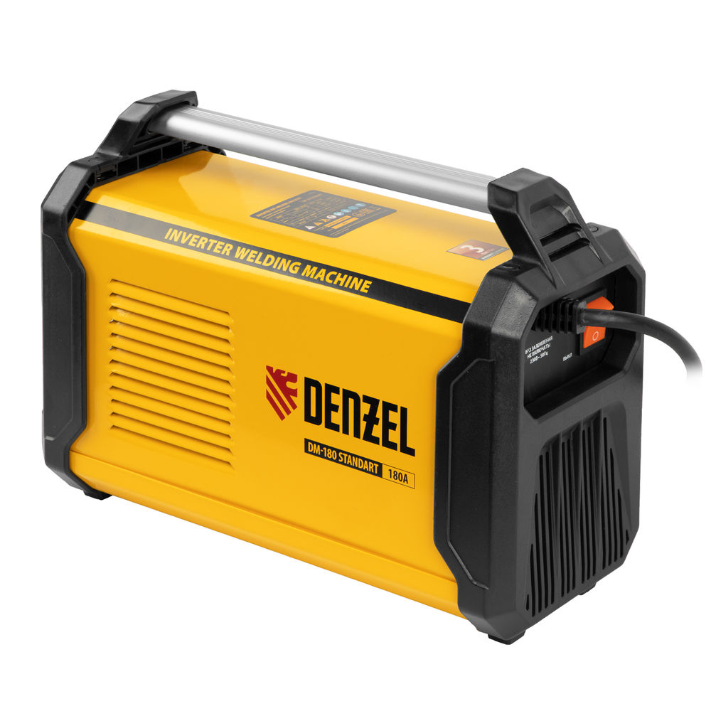 Аппарат инвертор. дуговой сварки DM-180 Standart, 180 А, ПВ 60% Denzel (94324)