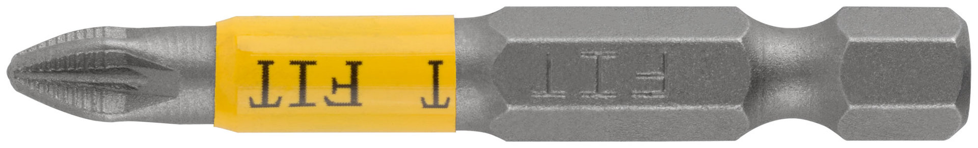 Биты кованые, сталь S2, односторонние 50 мм PZ2, Профи 2 шт., блистер (57515)