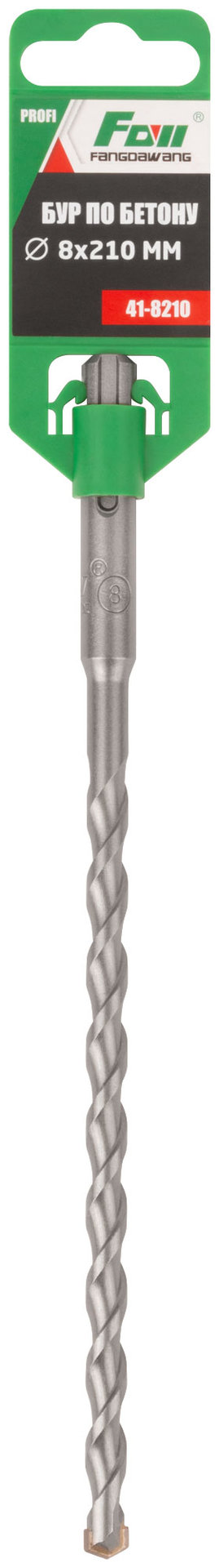 Бур по бетону FDW, Profi, SDS-Plus, 8 х 210 мм (41-8210)