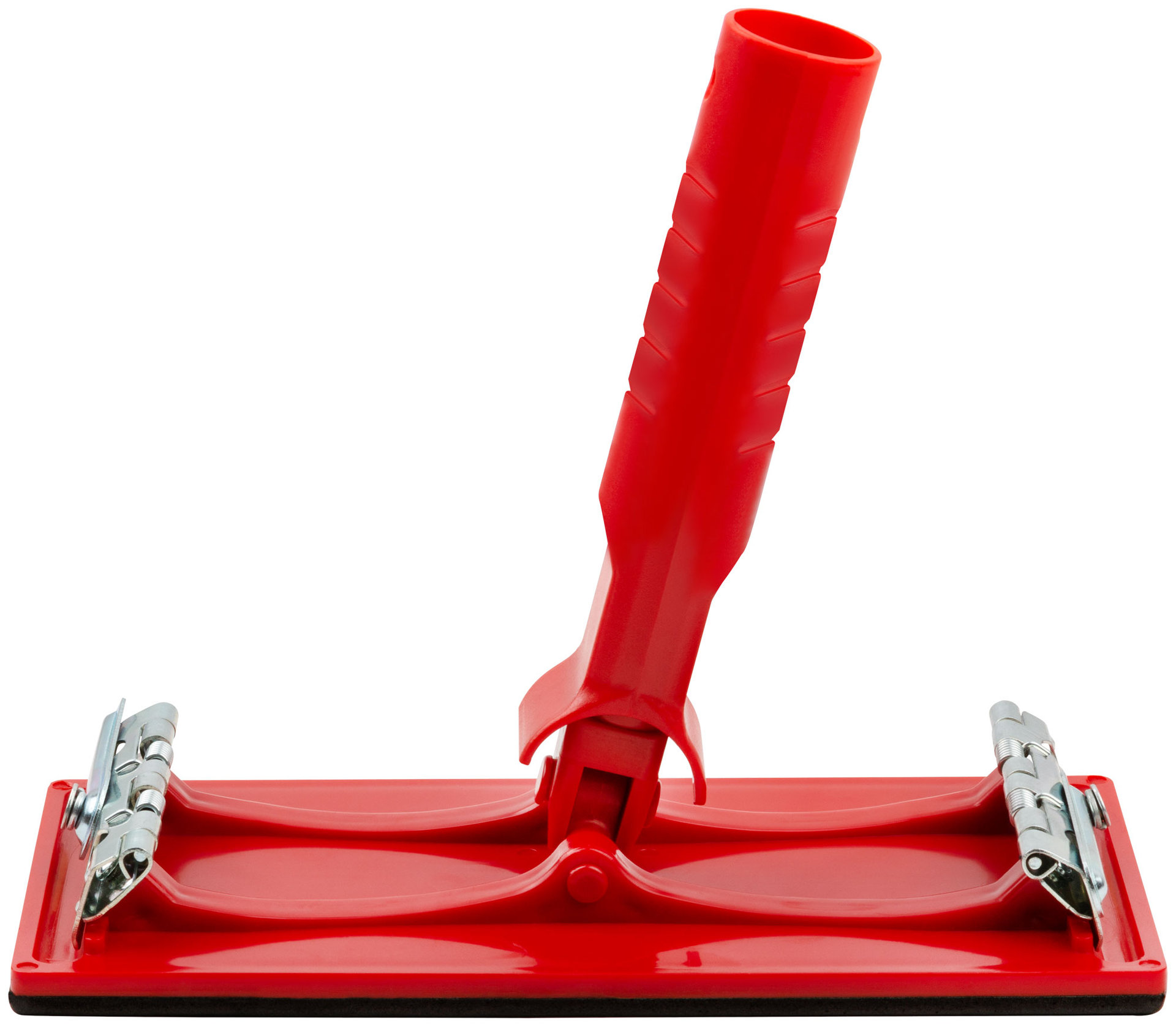 Держатель д/наждач. бумаги под телескоп.стержень, пластиковый с мет.прижимом 210х105 мм (39765)