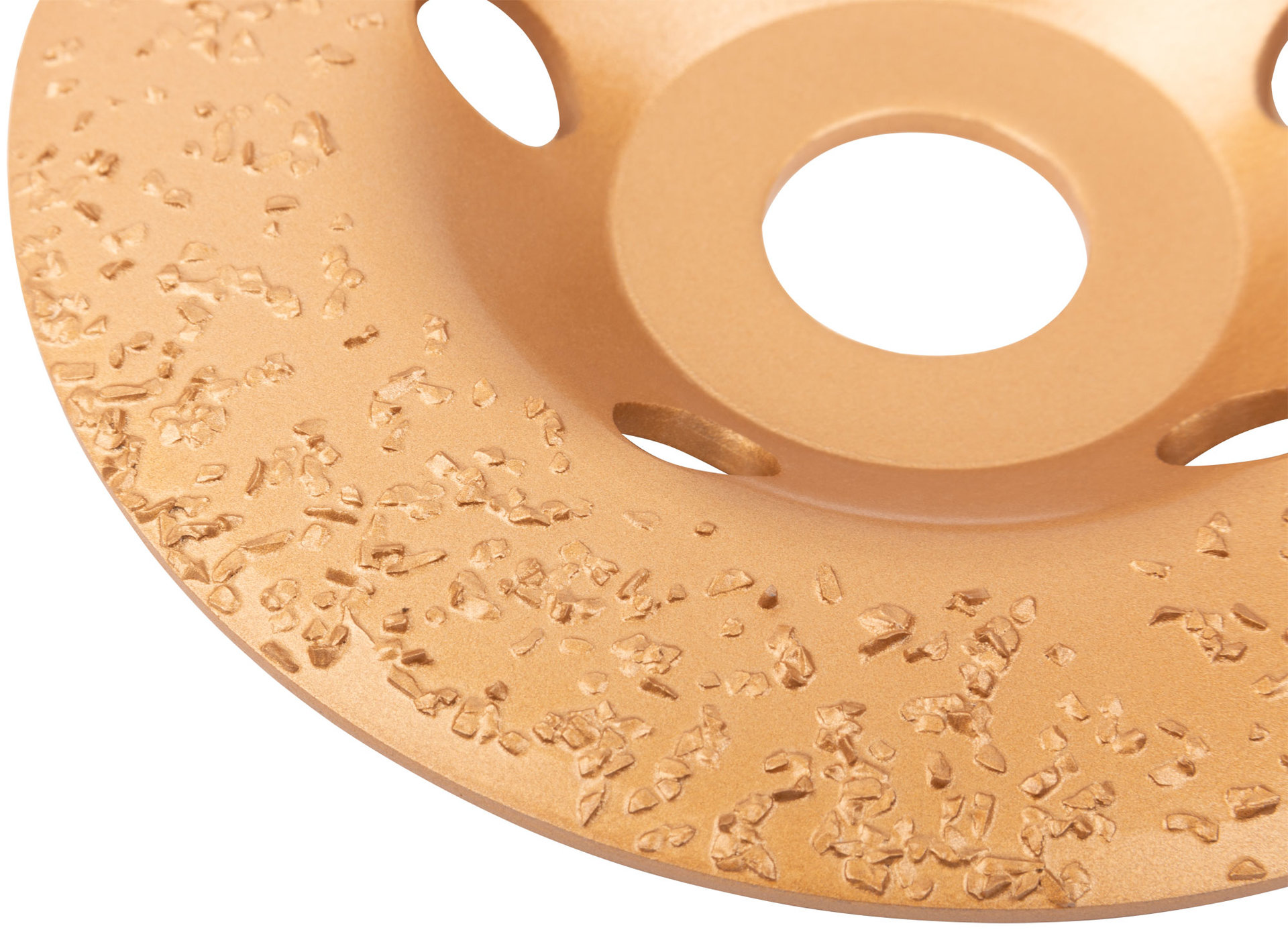 Диск твердосплавный шлифовальный, наклонный, посадочный диаметр 22,2 мм, 125 мм, Р24 (39531)