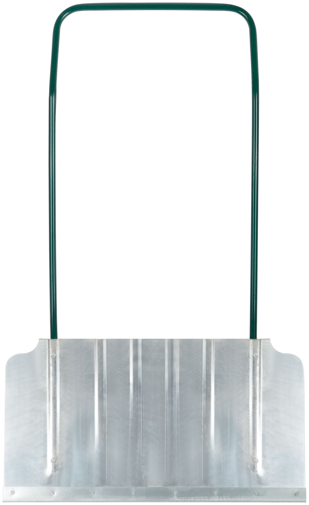 Движок для уборки снега формованный алюминиевый, толщина полотна 1,5 мм, 750х420х1250 мм (68134)