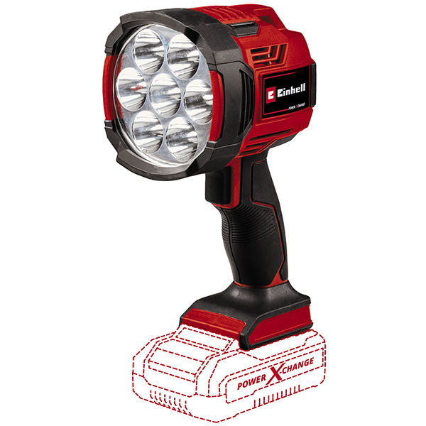 Фонарь аккумуляторный Einhell PXC TE-CL 18/2500 LiAC,18В/12В(авто),2500Лм,6500К,без АКК и ЗУ (4514145)