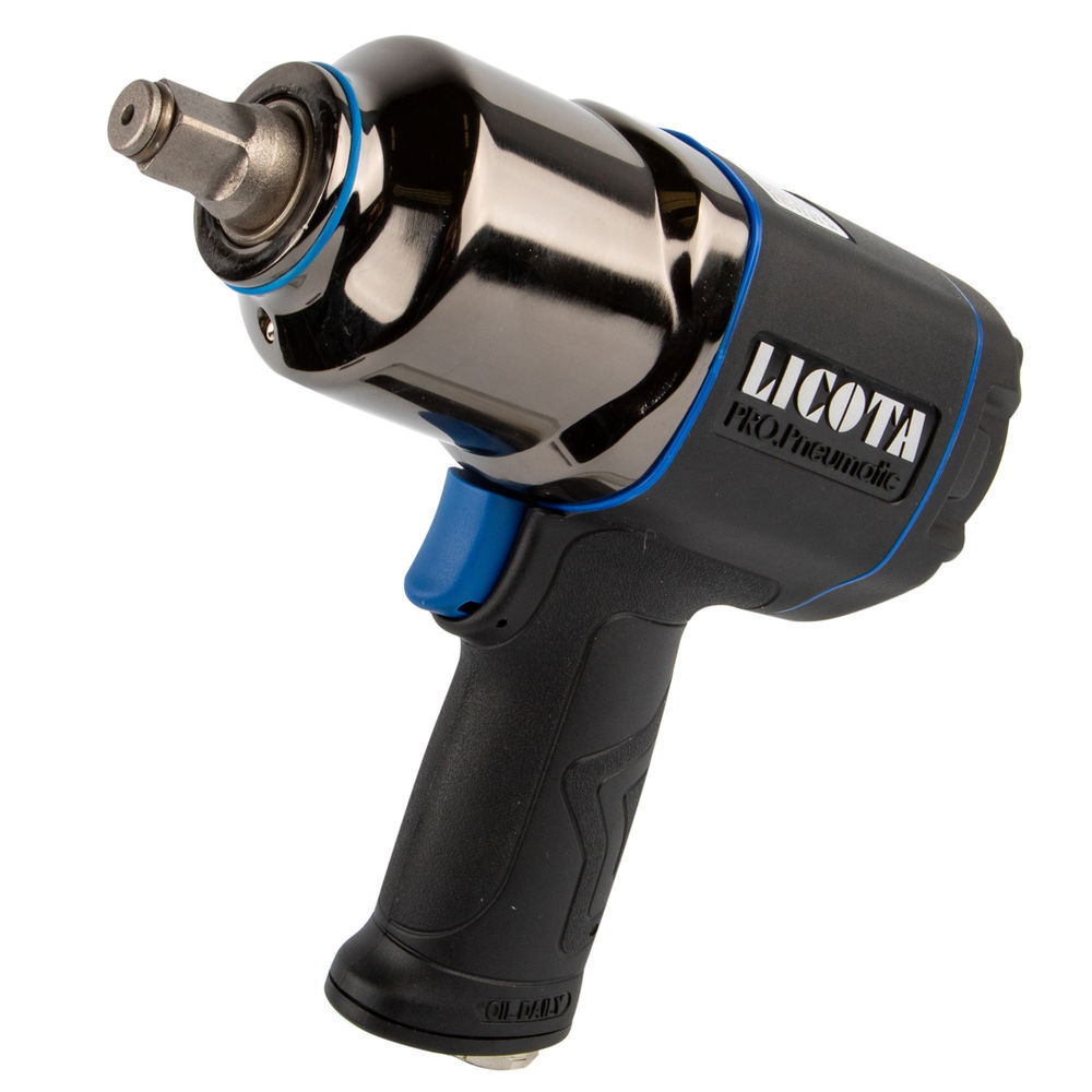 Гайковерт пневматический ударный 1/2 1085 Нм (113 кГм), композитный, Licota, PAW-04048