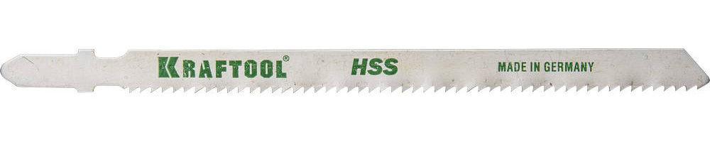 Полотна для лобзика 110 мм EU-хвост. по металлу HSS, шаг 2 мм, 2 шт T318B KRAFTOOL 159552-2