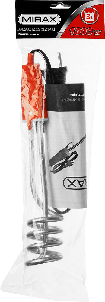 Кипятильник 1000 Вт, 17 см MIRAX 55418-10