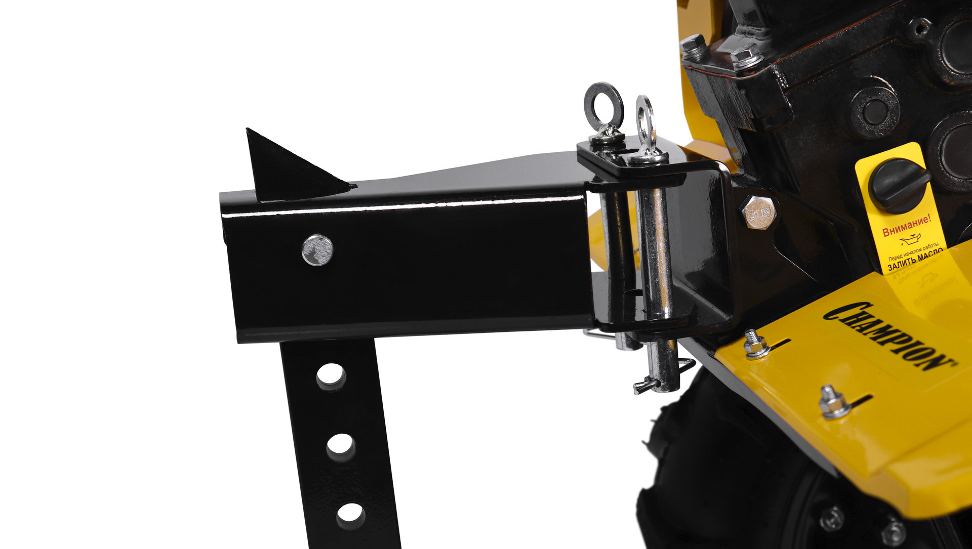 Мотоблок Champion BC8734 (7лс 3F/1R 81см 35см 3,6л 75кг, колеса 4/10 шкив) (BC8734)