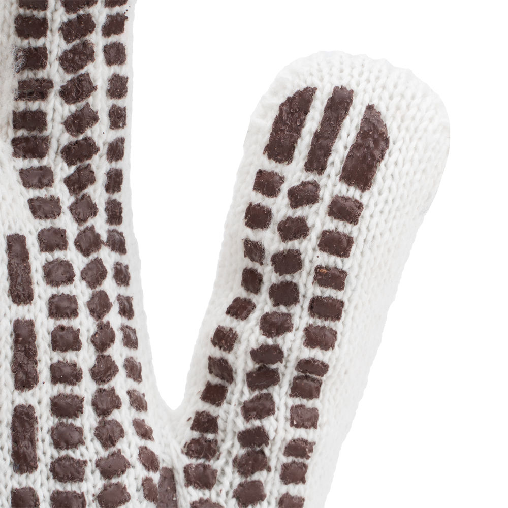 Перчатки трикотажные, ПВХ гель Протектор, оверлок Сибртех (67778)