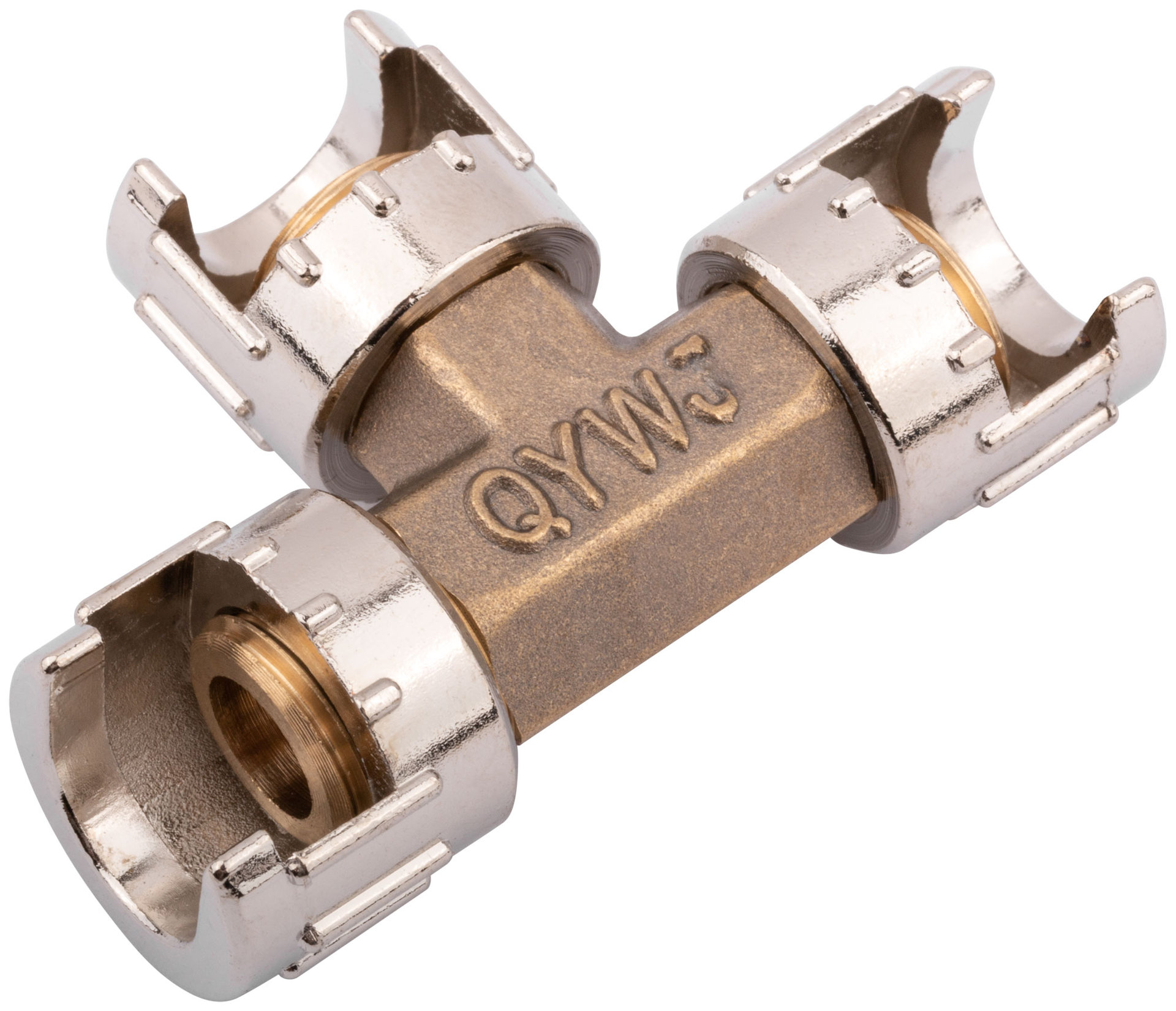 Разветвитель, предназначен для деления потока воздуха из пневмокомпрессора на 2 луча (81131)