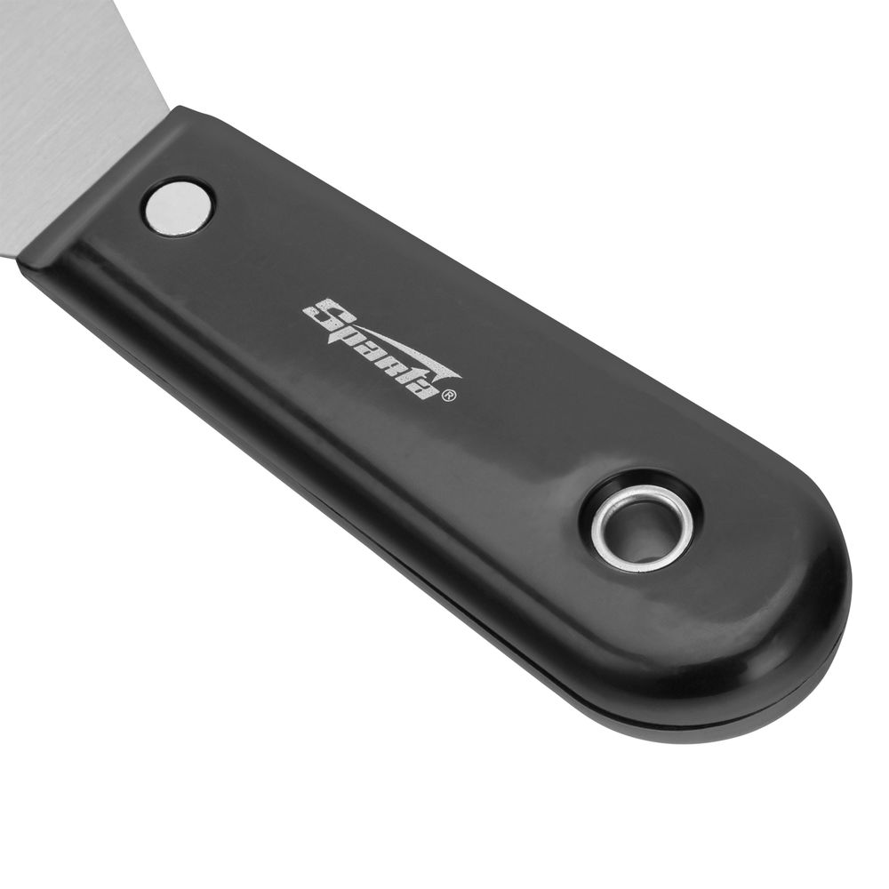 Шпательная лопатка стальная, 75 мм, полированная, пластмассовая ручка Sparta (852395)