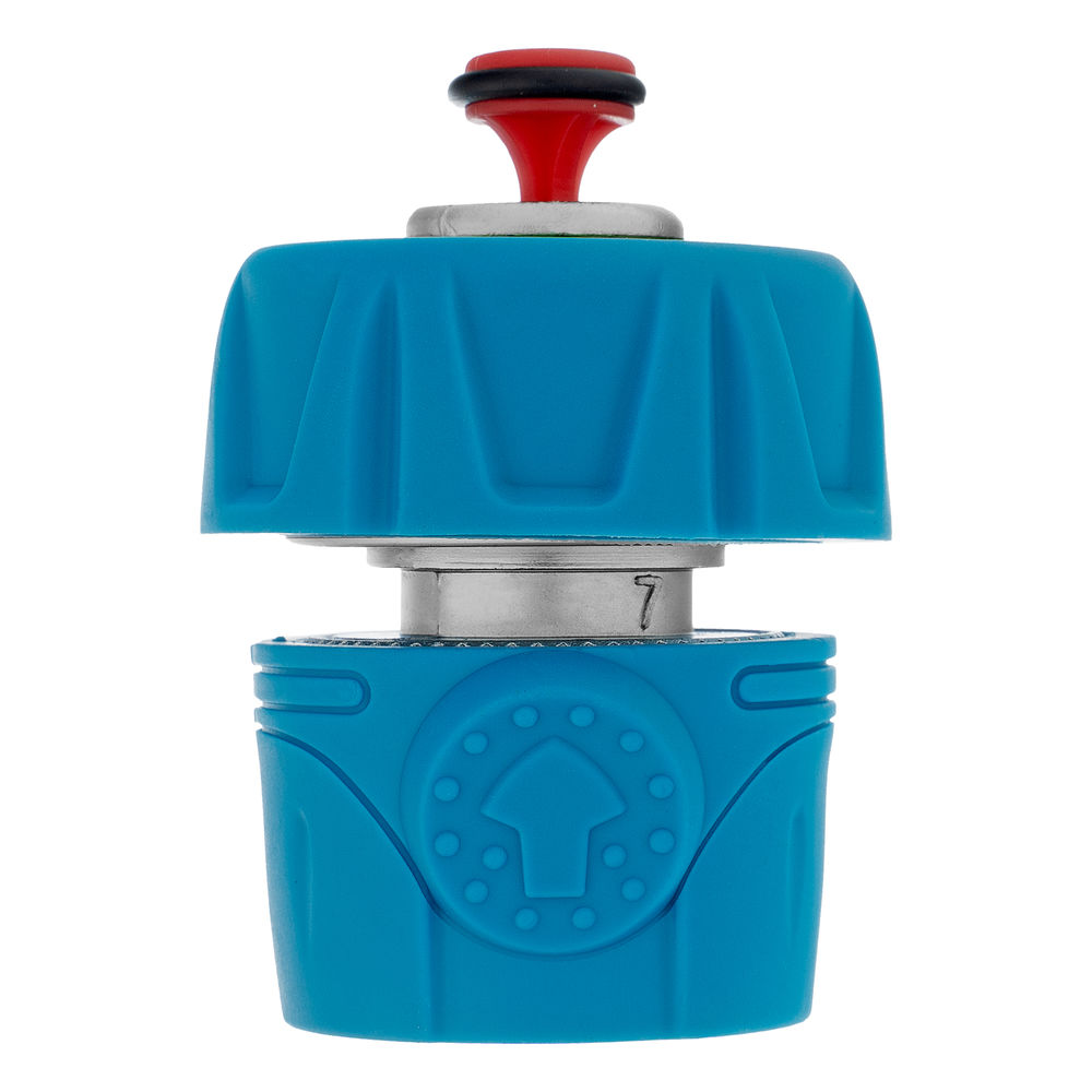 Соединитель быстросъемный 3/4, аквастоп, алюминий, TPR, LUXE Palisad (65837)