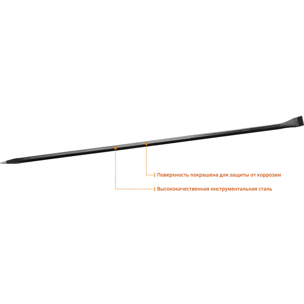 Лом монтажный 1300 мм, 22 мм Professional STAYER 21625-130