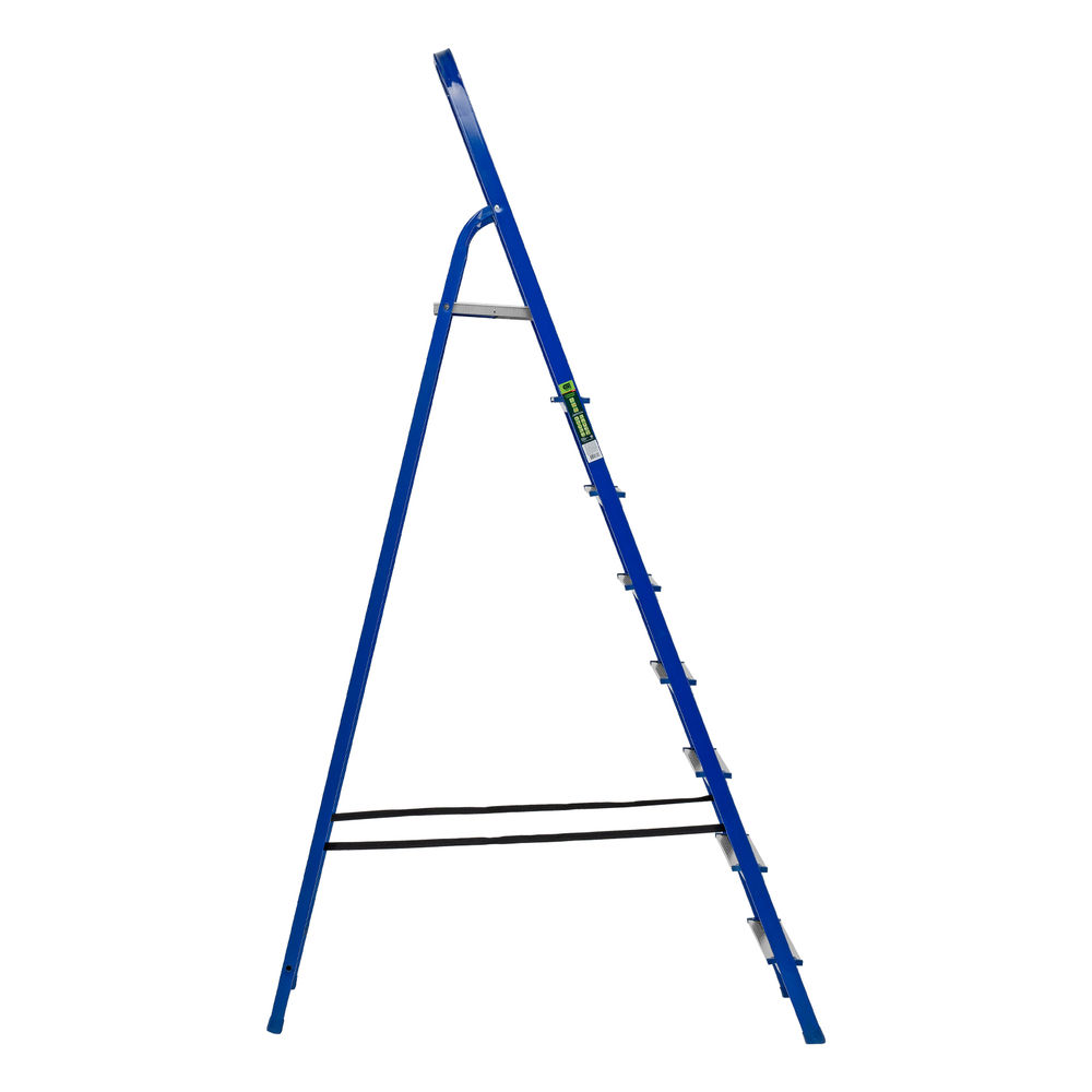 Стремянка, 8 ступеней, стальной профиль, алюминиевые ступени Сибртех (97958)