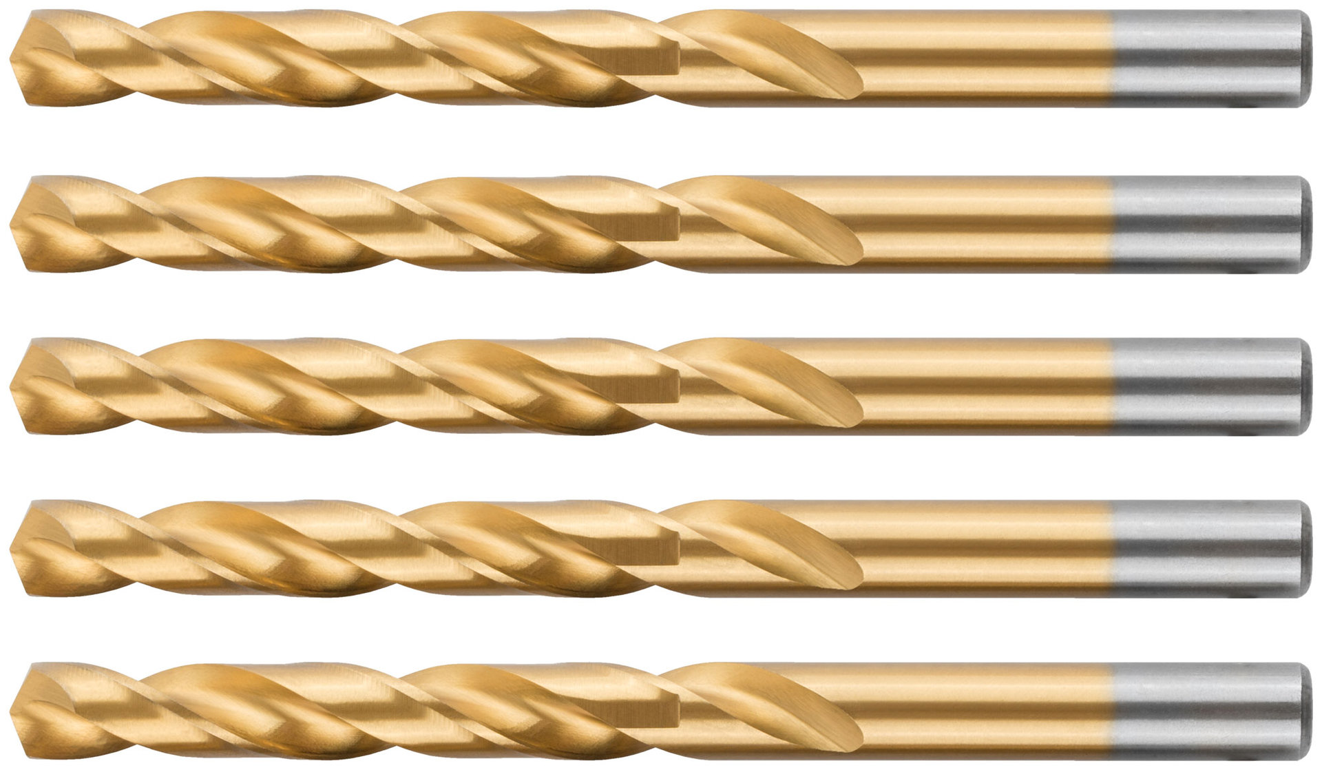 Сверло по металлу Cutop Profi с титановым покрытием, 10х133 мм (5 шт) (52-422)