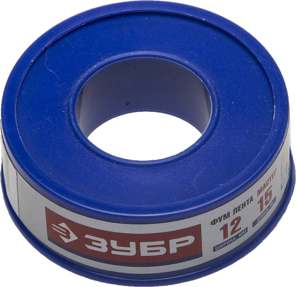 ФУМ лента 0.1 мм?12 мм?15 м 0.25 г/см? ЗУБР 12373-12-025