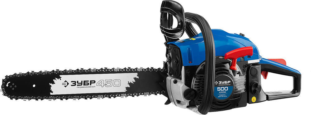 Бензопила 49 см?, 45 см ЗУБР Профессионал ПБЦ-490 45ДП