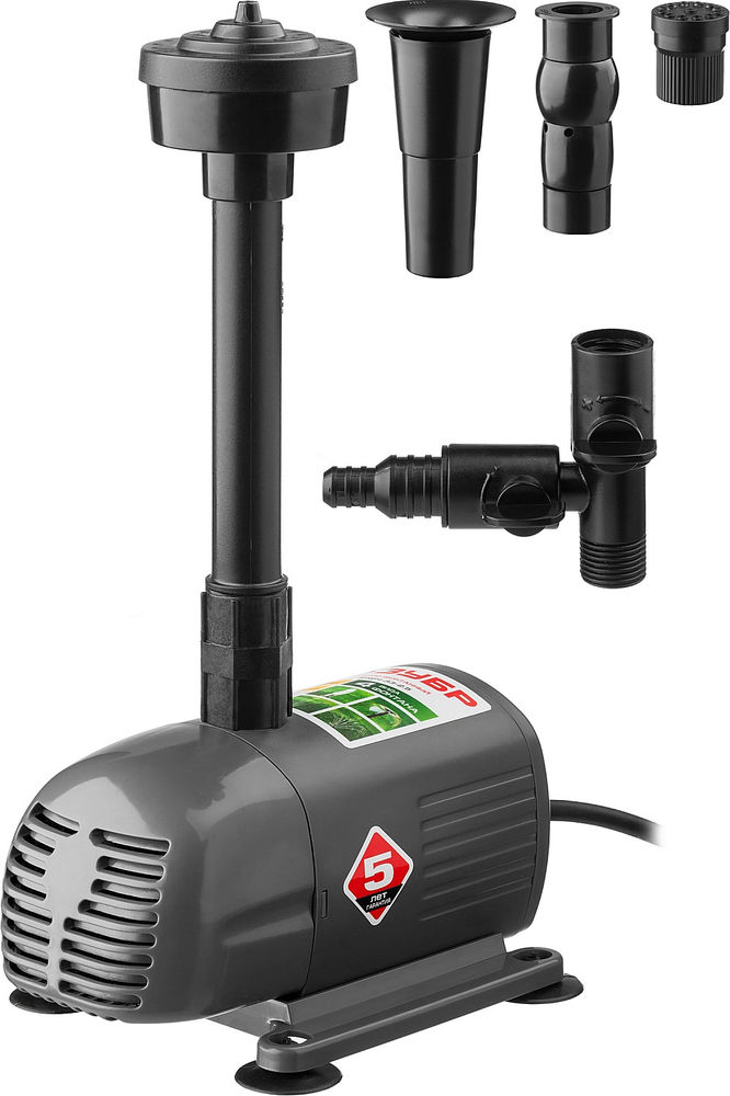 Насос фонтанный 50 Вт ЗУБР ЗНФЧ-33-2.5