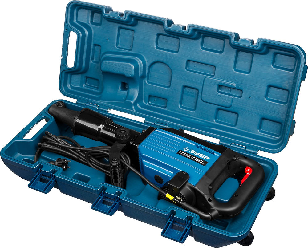 Отбойный молоток HEX-28 50 Дж, 2000 Вт, АВТ ЗУБР Бетонолом Профессионал ЗМ-50-2000 ВК