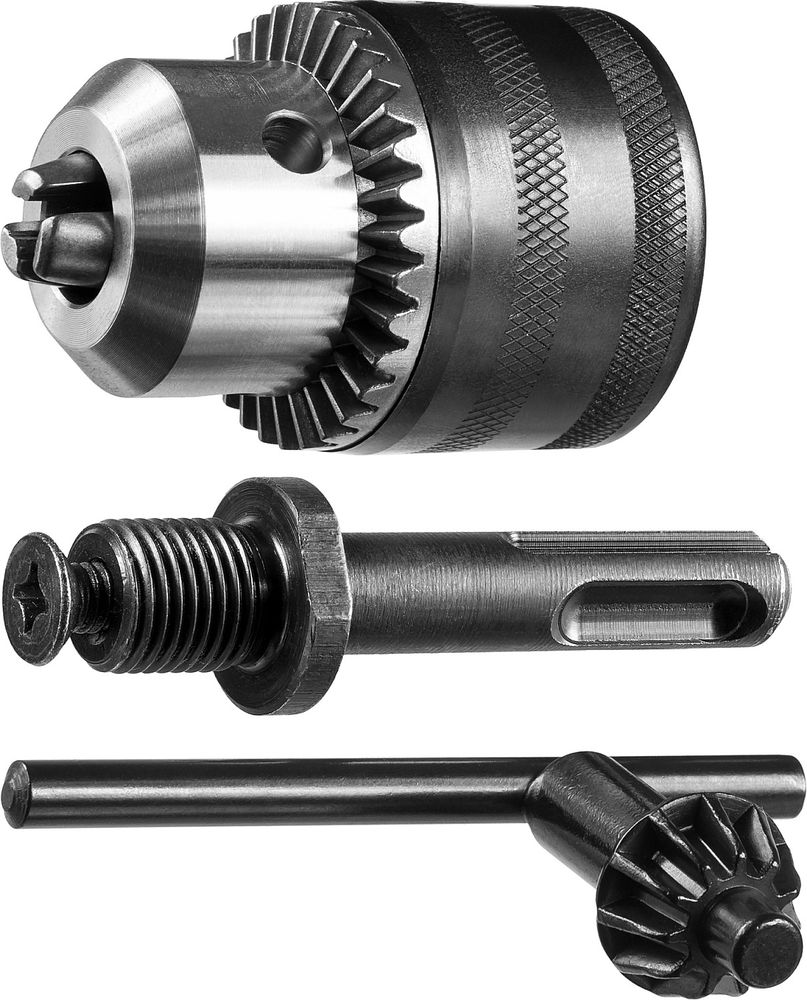 Переходник SDS+ набор ударный ключевой патрон ЗУБР 29081-H3
