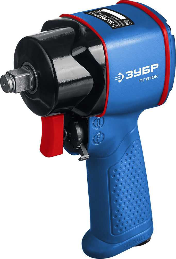 Гайковерт пневматический ударный 1/2 610 Н·м ЗУБР ПГ-610К Профессионал 64270