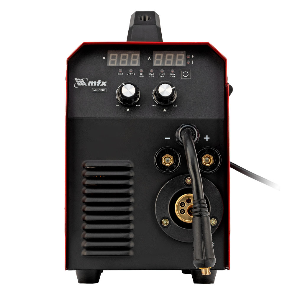Аппарат инвертор. полуавтомат. cварки MIG-160S, 160A, ПВ 60%, катушка 5 кг MTX (94301)