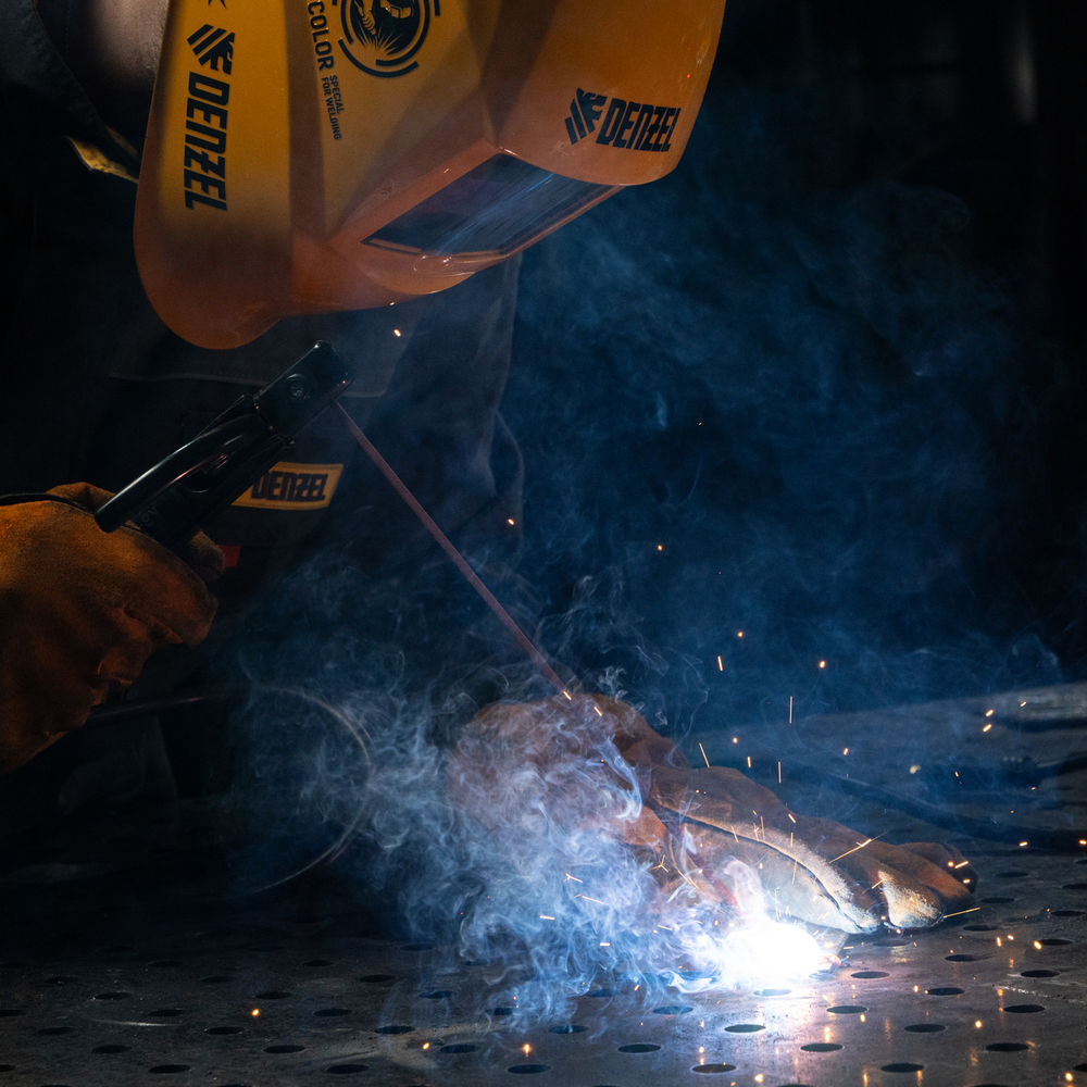 Аппарат инвертор. полуавтомат. сварки MIG-160, 160 А, ПВ 60%, катушка 5 кг// Denzel (94309)