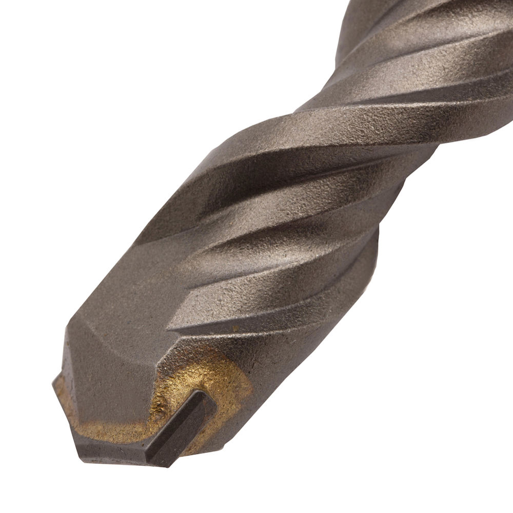 Бур по бетону, двойная спираль, три пылеотводящие кромки, 16 x 160 мм DENZEL (705036)