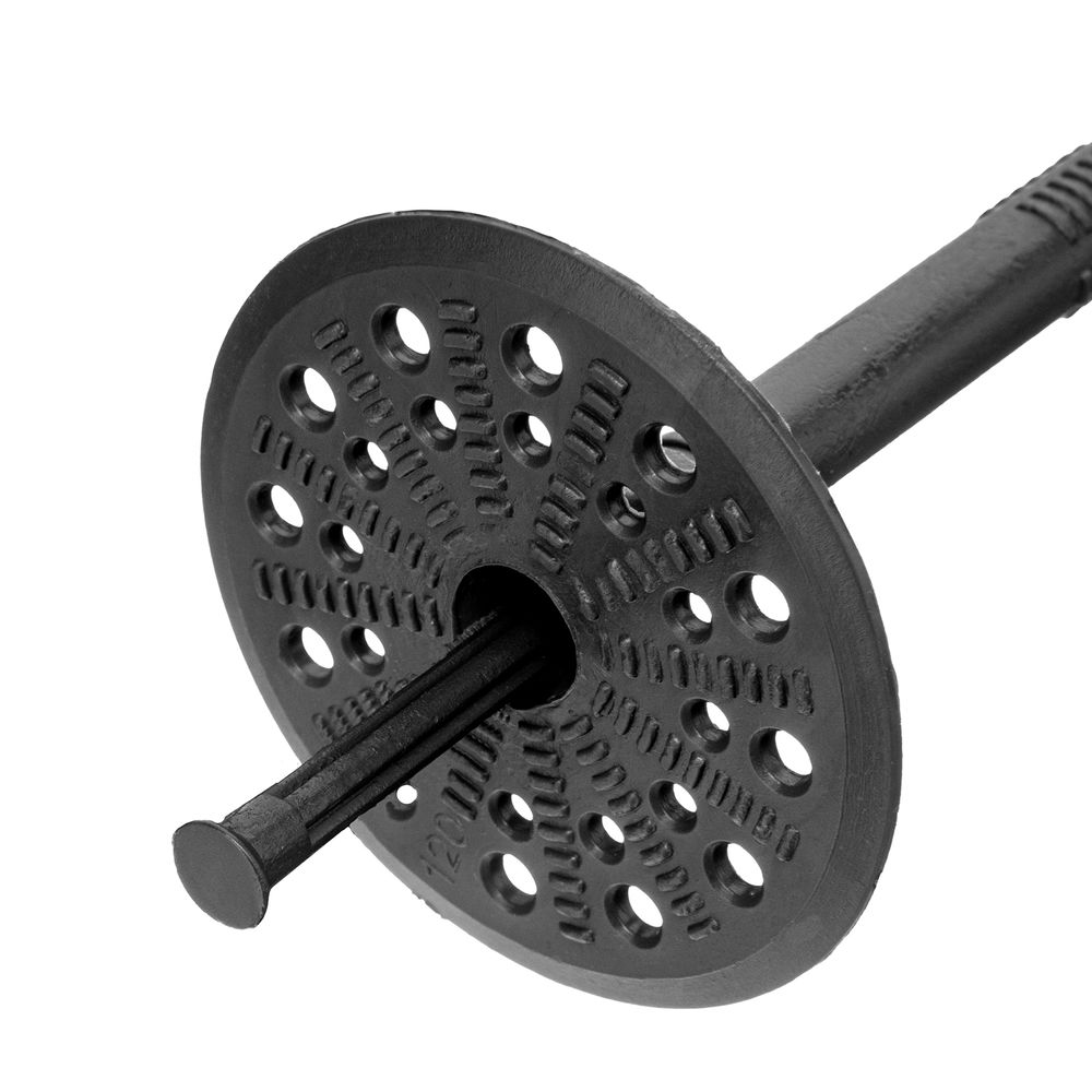 Дюбель, Гриб для крепления утеплителя, 120 мм, 400 шт/уп Сибртех (46045)