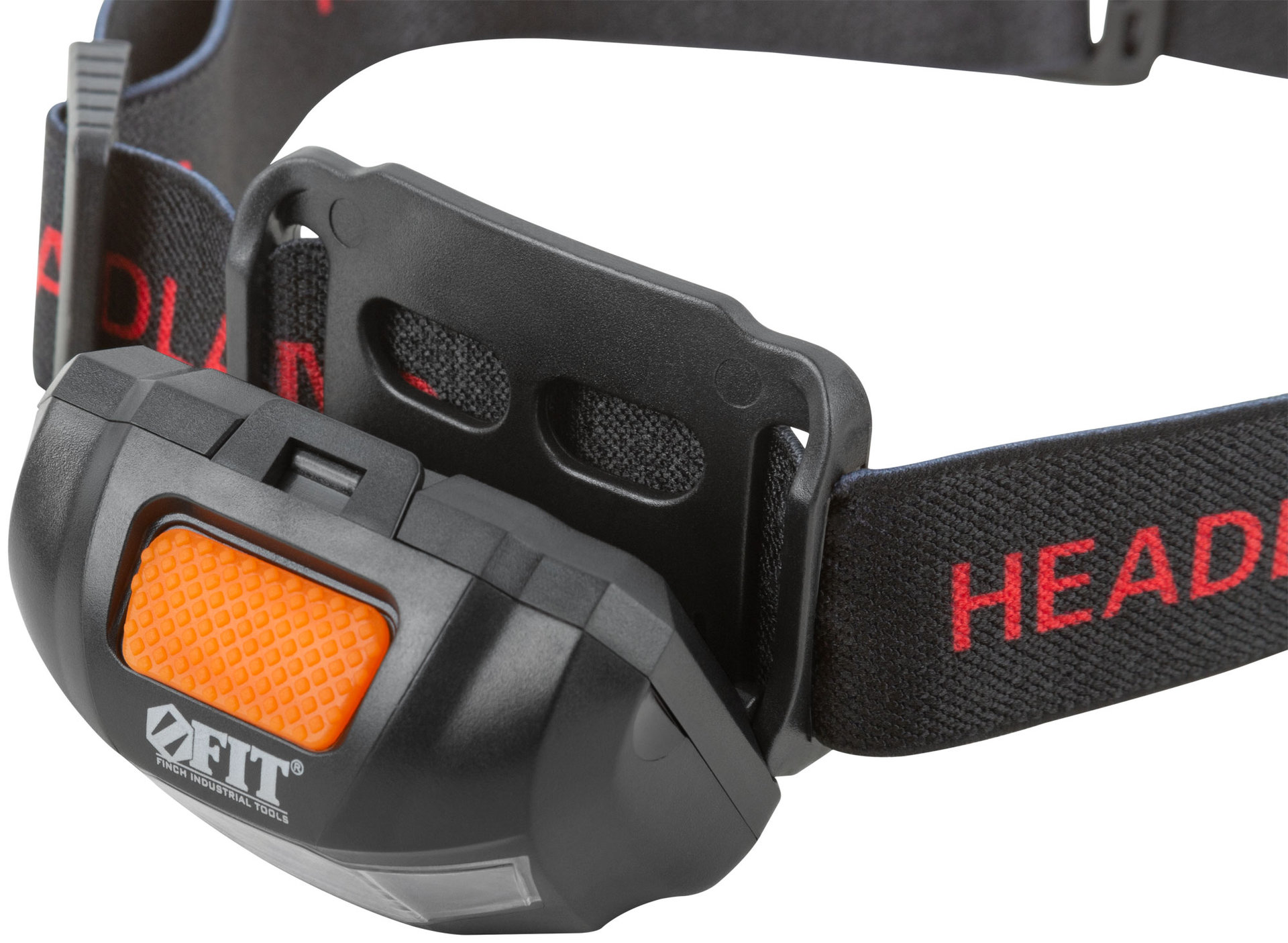 Фонарик с креплением на голову, 1 сверхъяркий светодиод 3 Вт + 2 LED красного цвета (3 ААА батарейки) (67746)