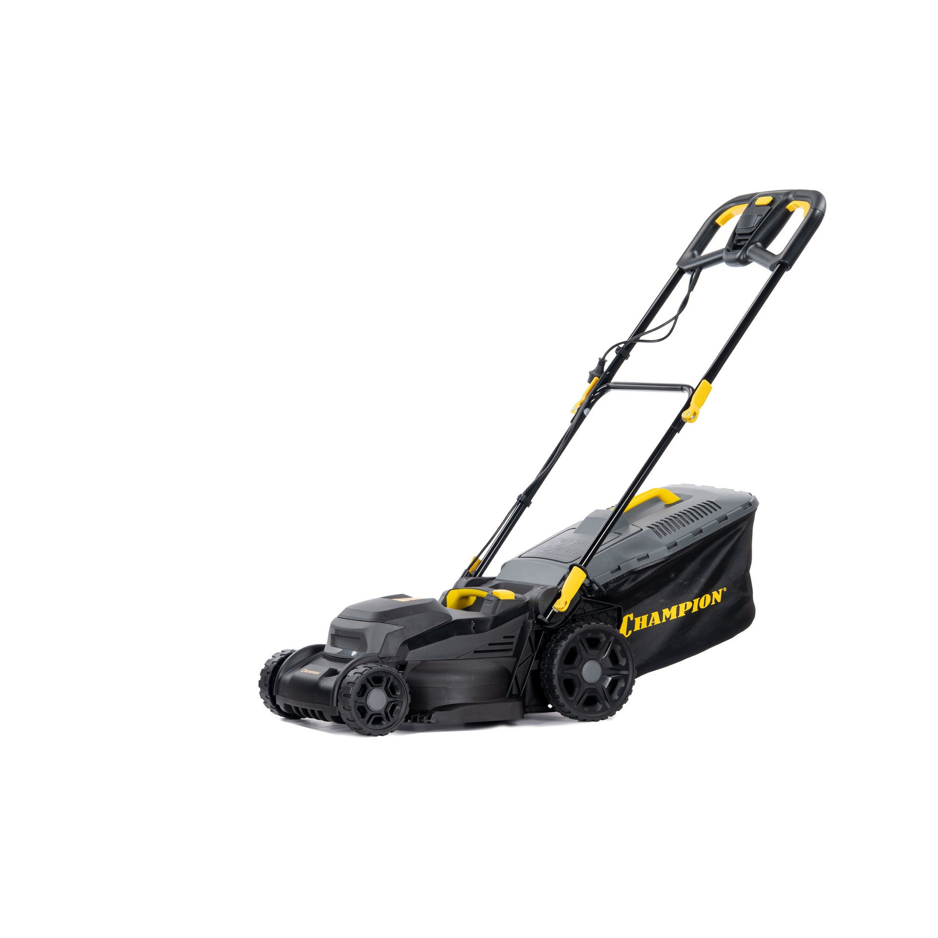 Газонокосилка эл. CHAMPION EM3716 (1,6 кВт травосб. 40л ширина 370мм 25-75мм, 14.1кг) (EM3716)