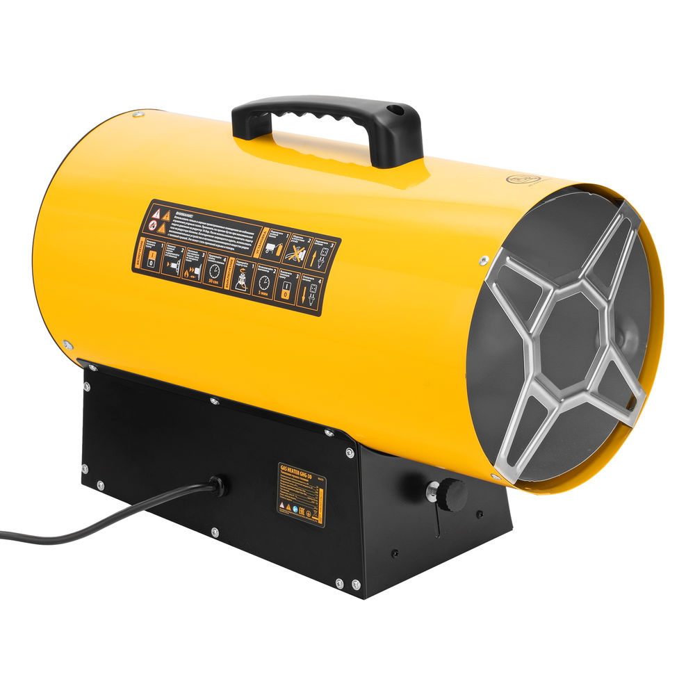 Газовая тепловая пушка GHG-30, 30 кВт, 900 м3/ч, пропан-бутан Denzel (96479)