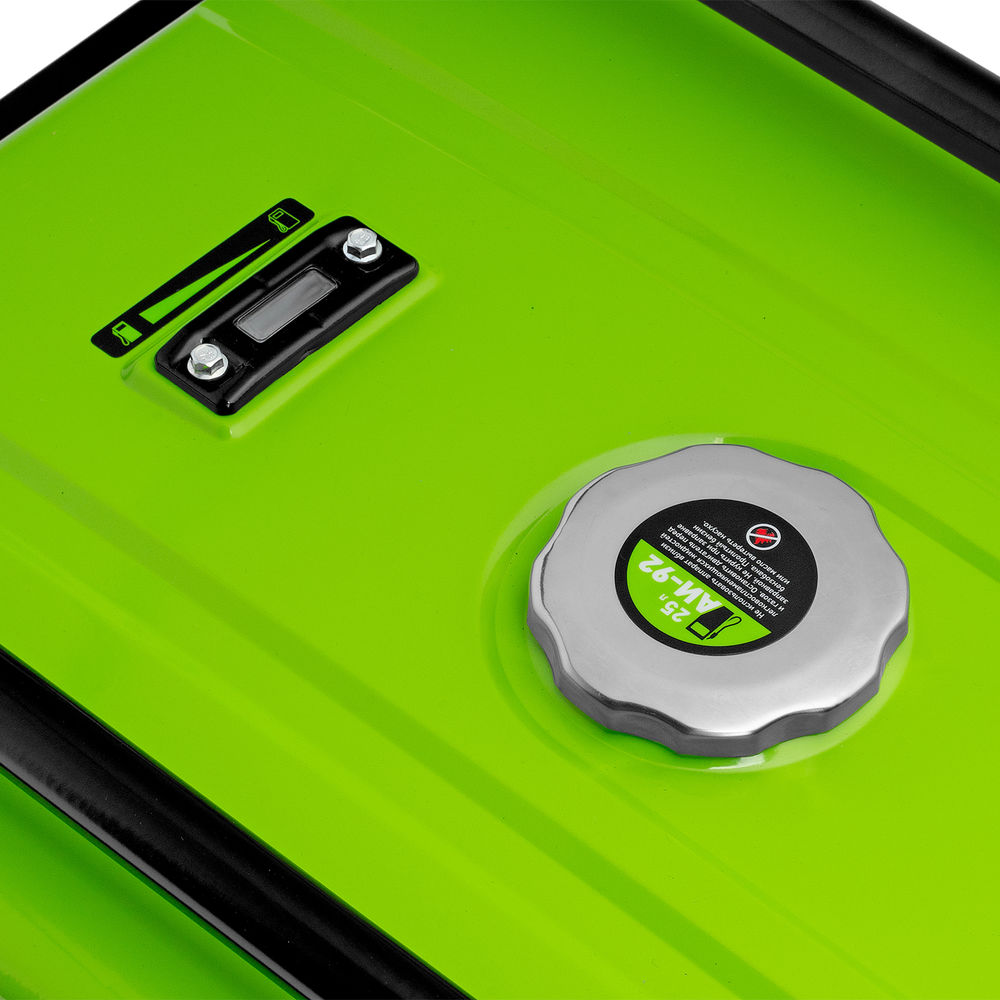 Генератор бензиновый БС-6500, 5.5 кВт, 230В, четырехтактный, 25 л, ручной стартер Сибртех (94546)