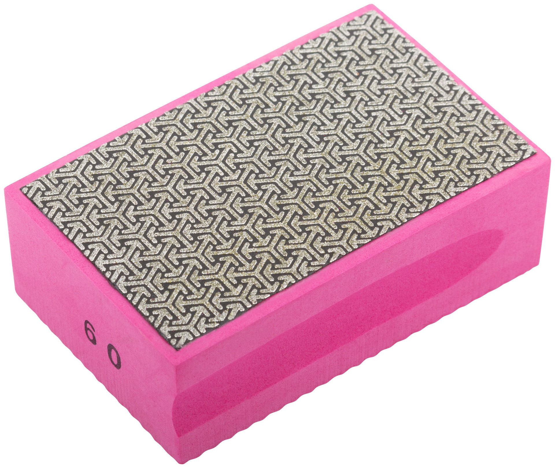 Губка алмазная для сухого шлифования, 90х55 мм, Р60 (38336)