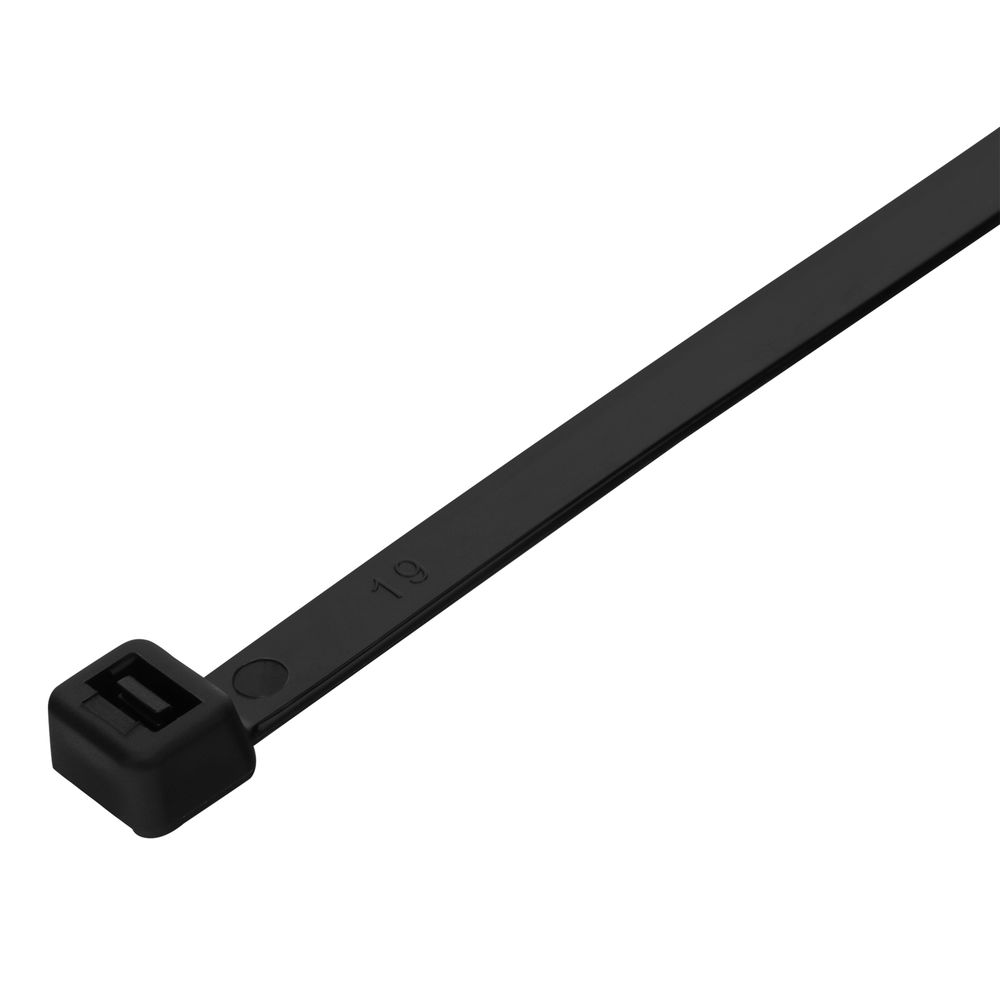 Хомуты, 300 х 8 мм, пластиковые, черные, 100 шт Сибртех (45573)