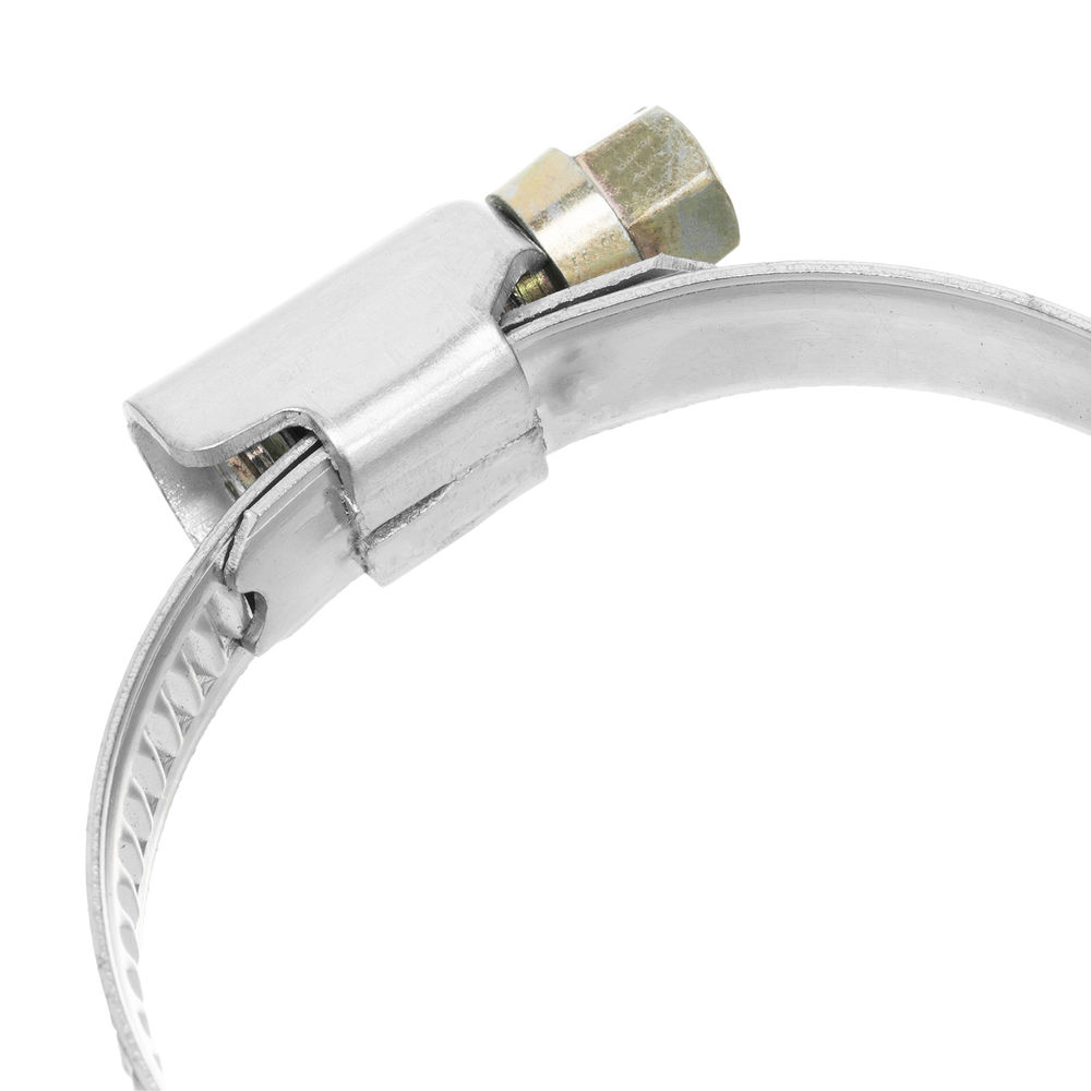 Хомуты металлические, Стандартное болтовое крепление 32-50 мм, 50 штук в упаковке, ширина 9 мм Сибртех (47561)