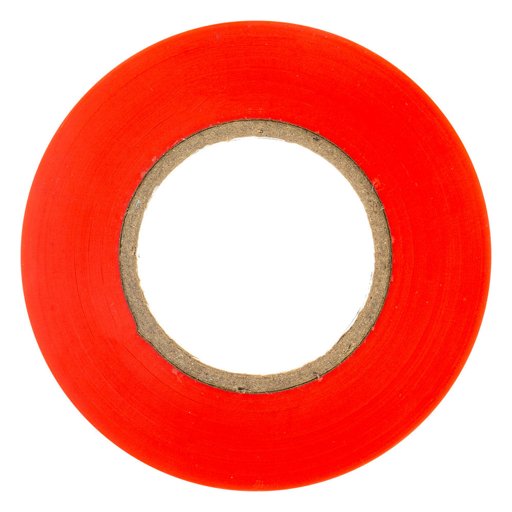 Изолента ПВХ, 19 мм х 20 м, красная, 150 мкм Matrix (88779)