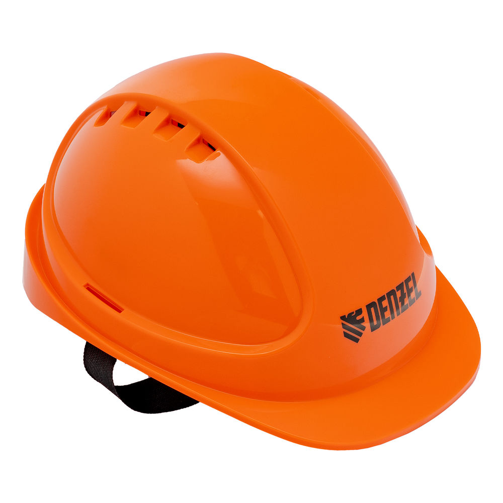 Каска защитная ударопрочная, ABS/PC, плавная регулировка, модель «Форвард» (К-05)оранж. Denzel (89206)